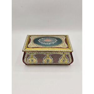 West‎ Germany 1960s Colorful Decorative Tin Box